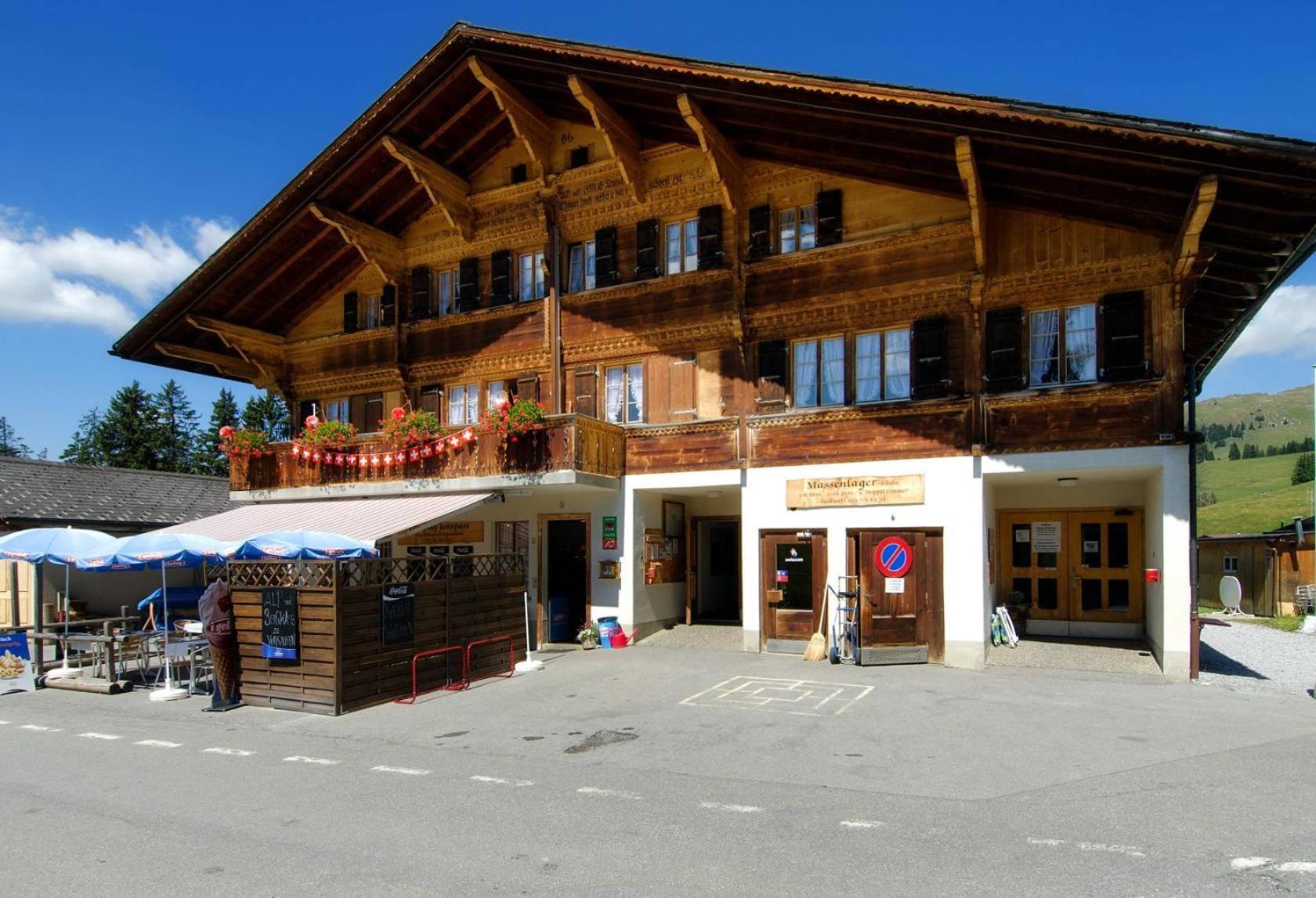 Chambre Double Doppelzimmer Camping Jaunpass 博尔蒂根 外观 照片