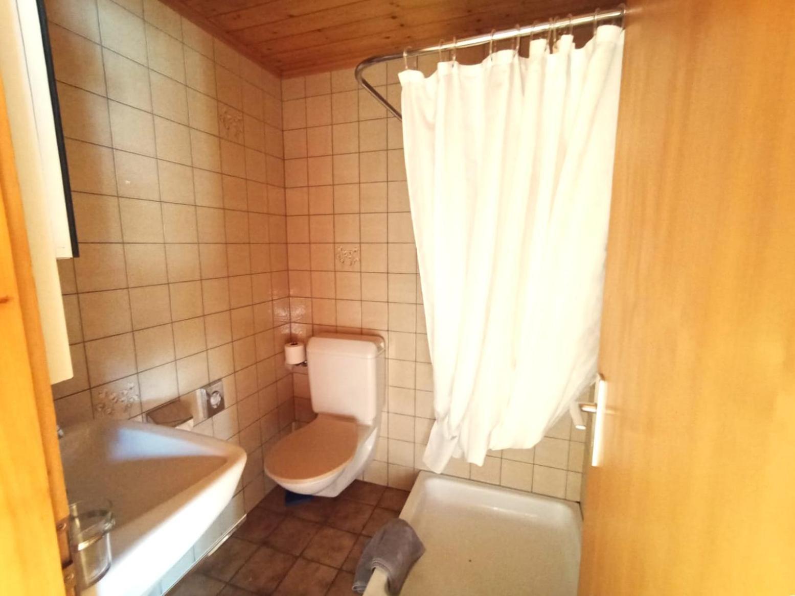 Chambre Double Doppelzimmer Camping Jaunpass 博尔蒂根 外观 照片